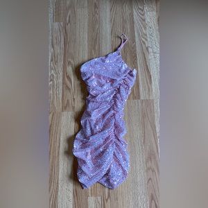 Light Pink Sequin Dress
